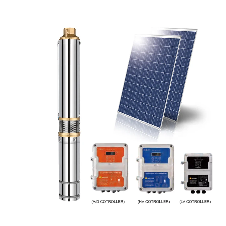 ปั๊มน้ำบาดาลแบบจุ่มใต้น้ำ Hand - Solar Water Pump บทวิจารณ์และราคา