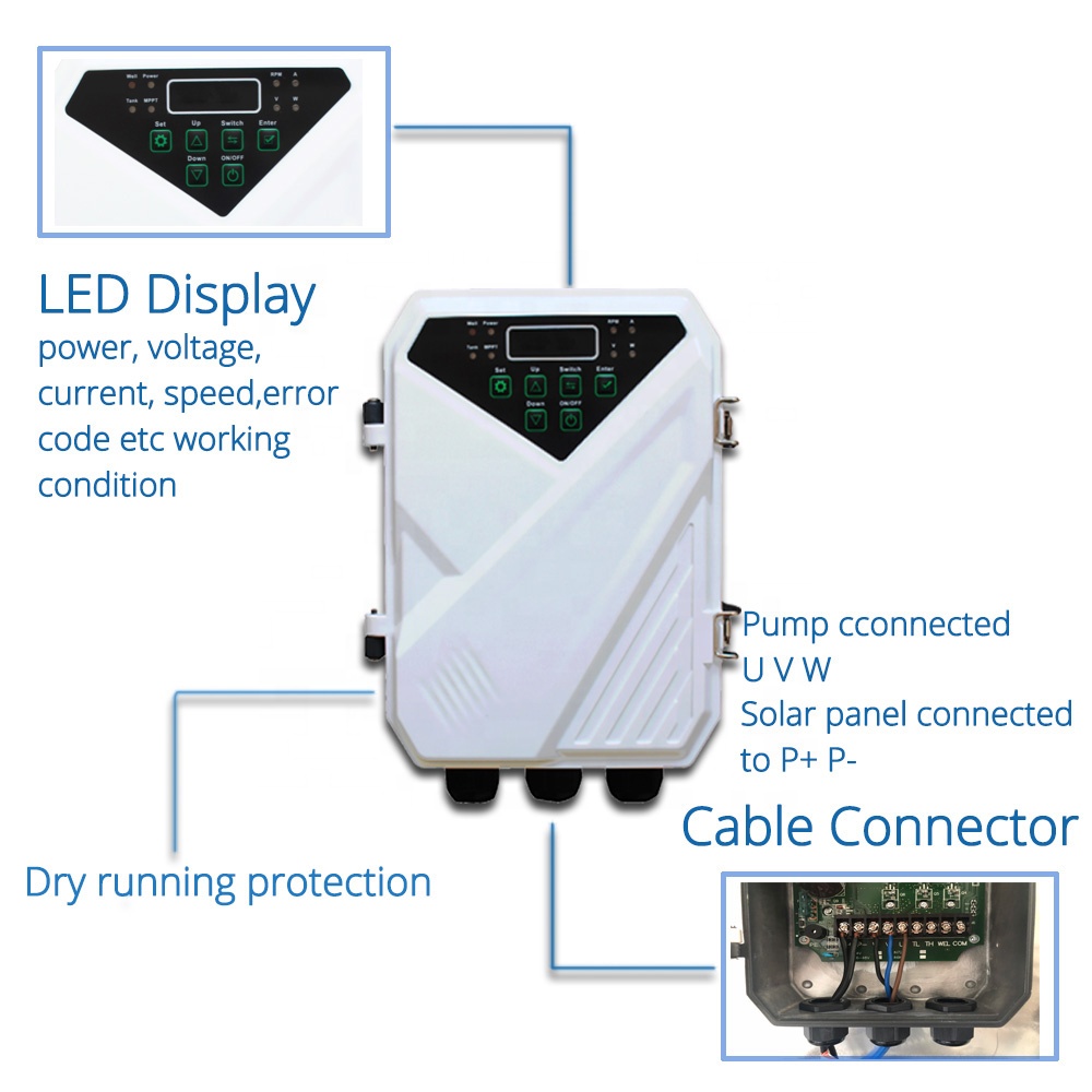 ปั๊มน้ำพลังงานแสงอาทิตย์แบบจุ่ - Solar Water Pump บทวิจารณ์และราคา