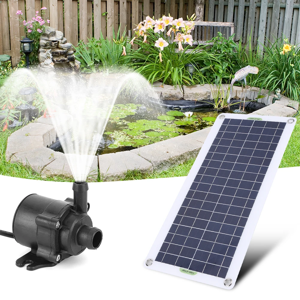 ชุดปั๊มน้ำพลังงานแสงอาทิตย์แบบ - Solar Pool Pump Kit บทวิจารณ์และราคา