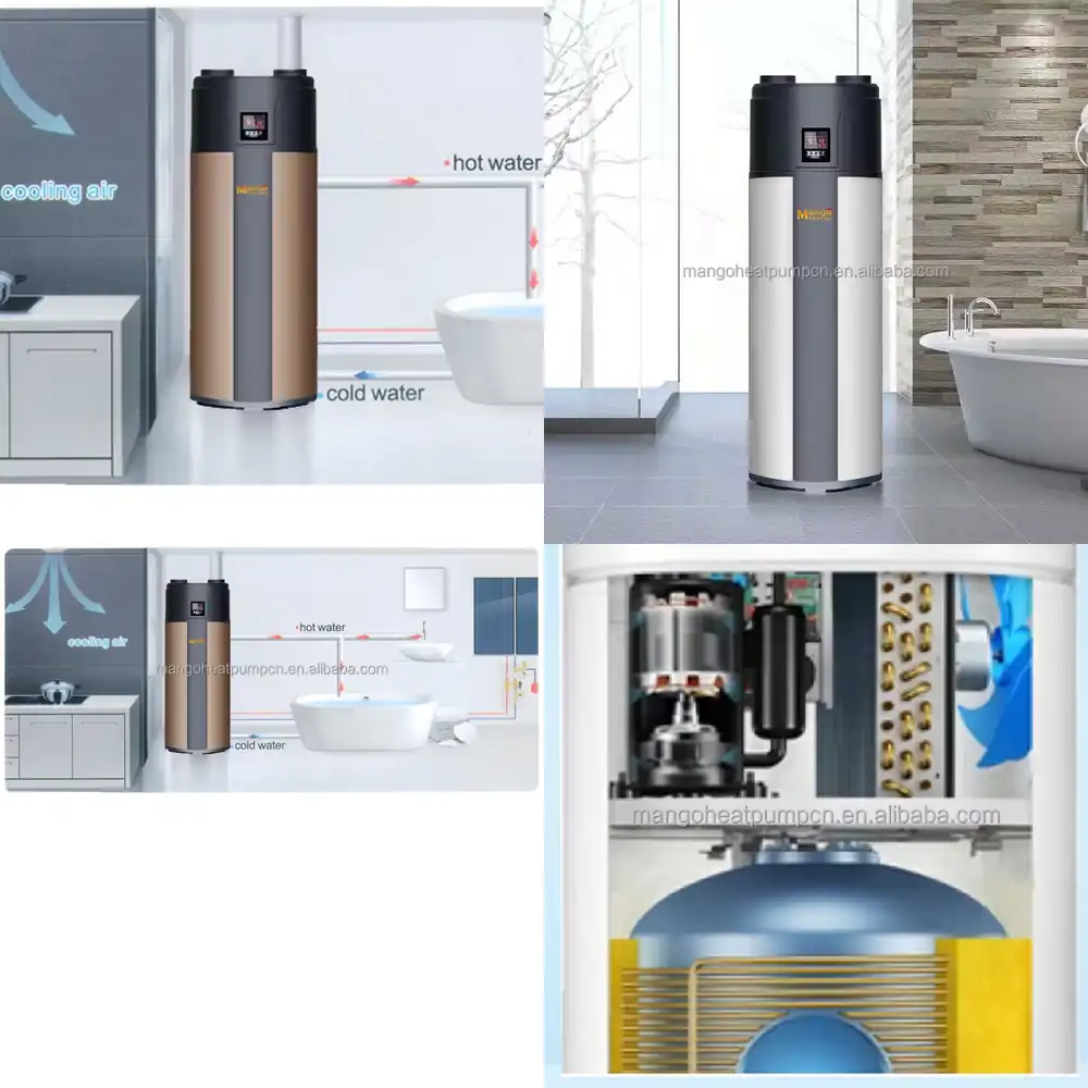เครื่องทำน้ำร้อนพลังงานอากาศแบ - Solar Water Pump บทวิจารณ์และราคา
