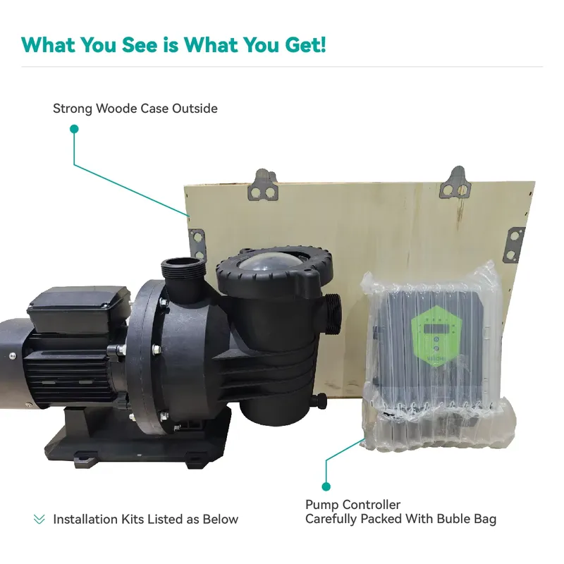 ผู้ผลิต Veichi จัดหาชุดปั๊มสระ - Solar Pool Pump Kit บทวิจารณ์และราคา