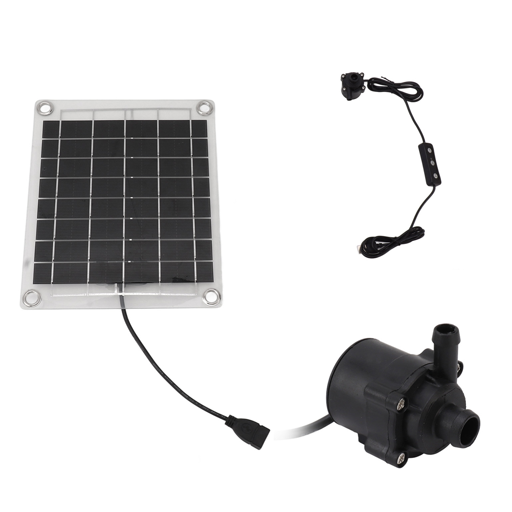 12V 10W ปั๊มน้ำพลังงานแสงอาทิต - Solar Pool Pump Kit บทวิจารณ์และราคา