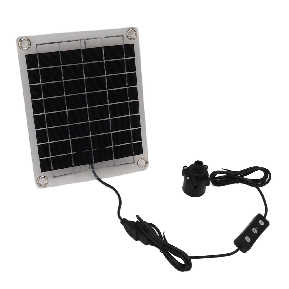 12V 10W ปั๊มน้ำพลังงานแสงอาทิต - Solar Pool Pump Kit บทวิจารณ์และราคา