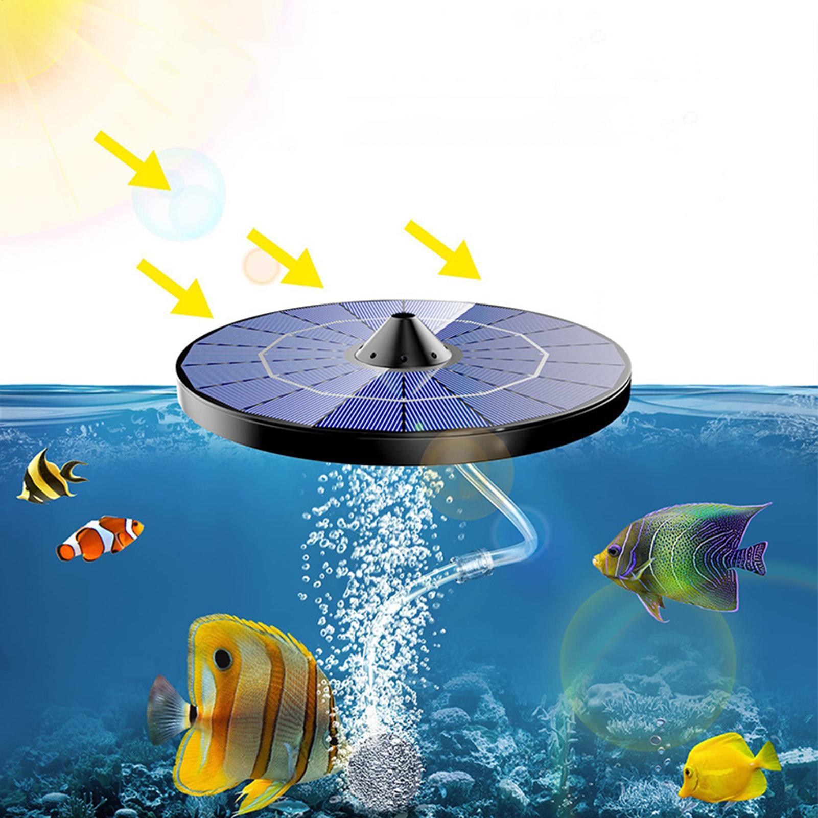 ปั๊มเติมอากาศในบ่อแบบใช้พลังงา - Solar Pool Pump Kit บทวิจารณ์และราคา