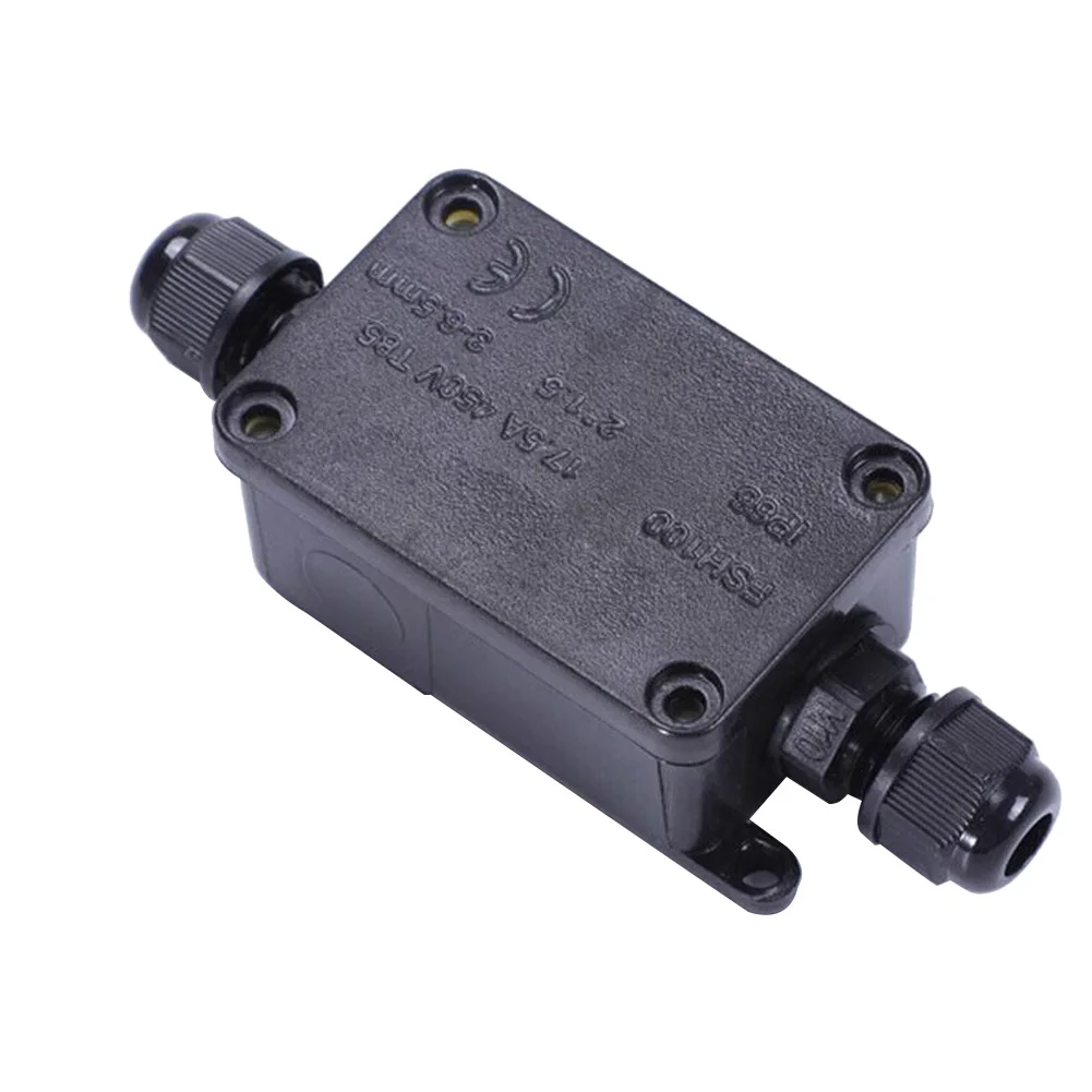 2 WAY กลางแจ้งกล่องกันน้ํา IP6 - Waterproof Junction Box Solar บทวิจารณ์และราคา