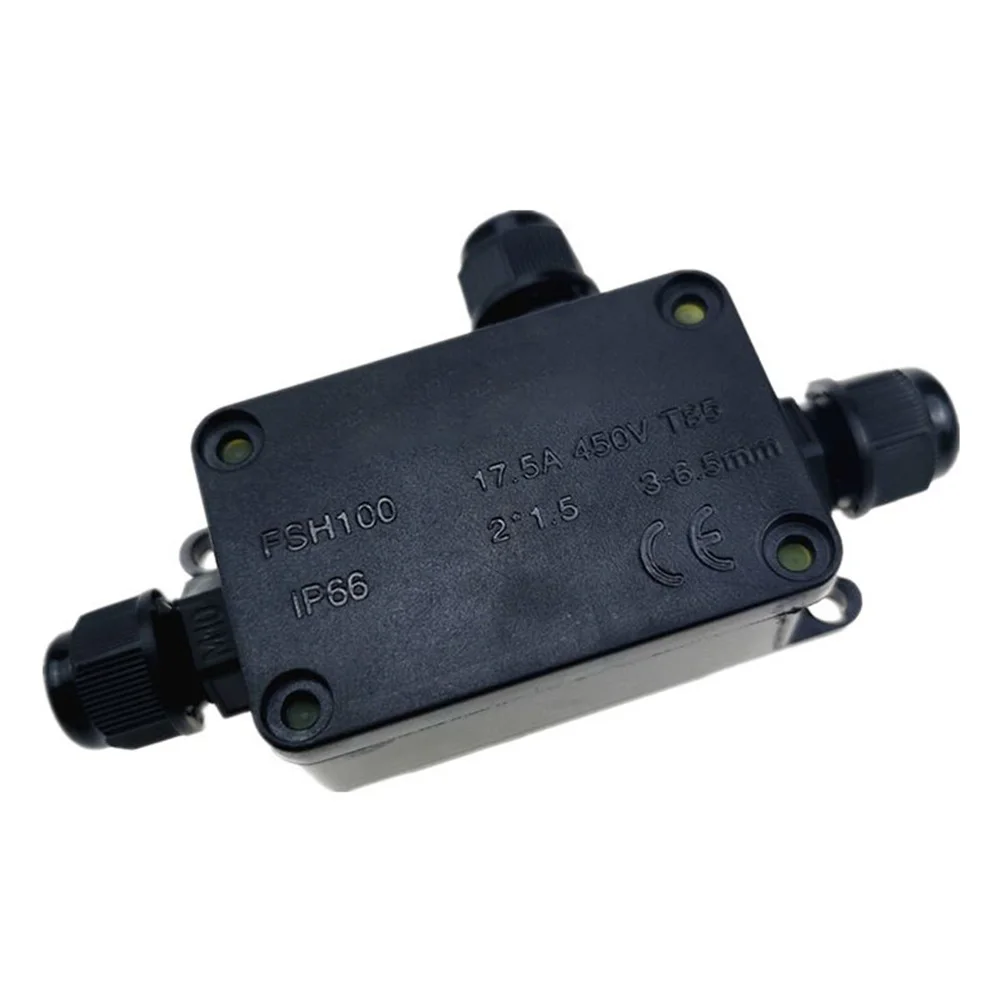 2 WAY กลางแจ้งกล่องกันน้ํา IP6 - Waterproof Junction Box Solar บทวิจารณ์และราคา