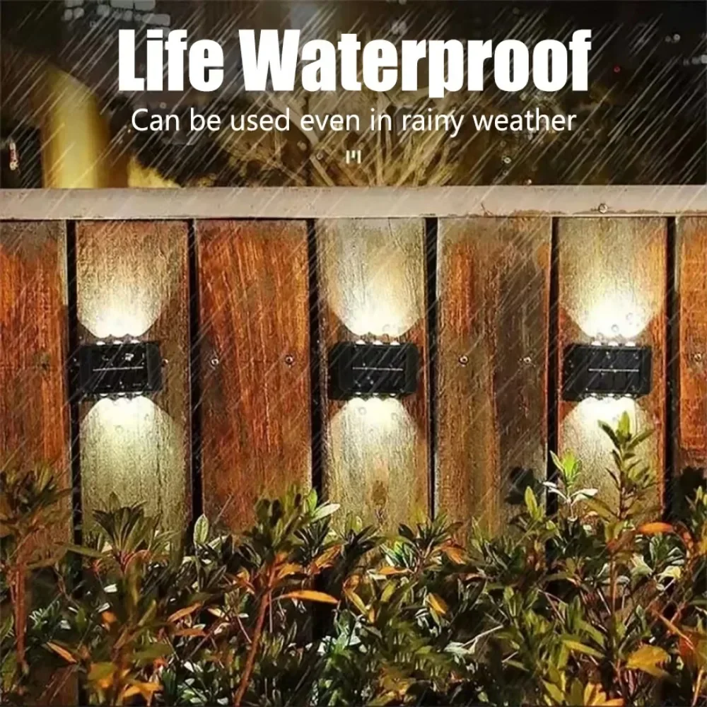 4/6/8 LED ไฟพลังงานแสงอาทิตย์ก - Waterproof Junction Box Solar บทวิจารณ์และราคา