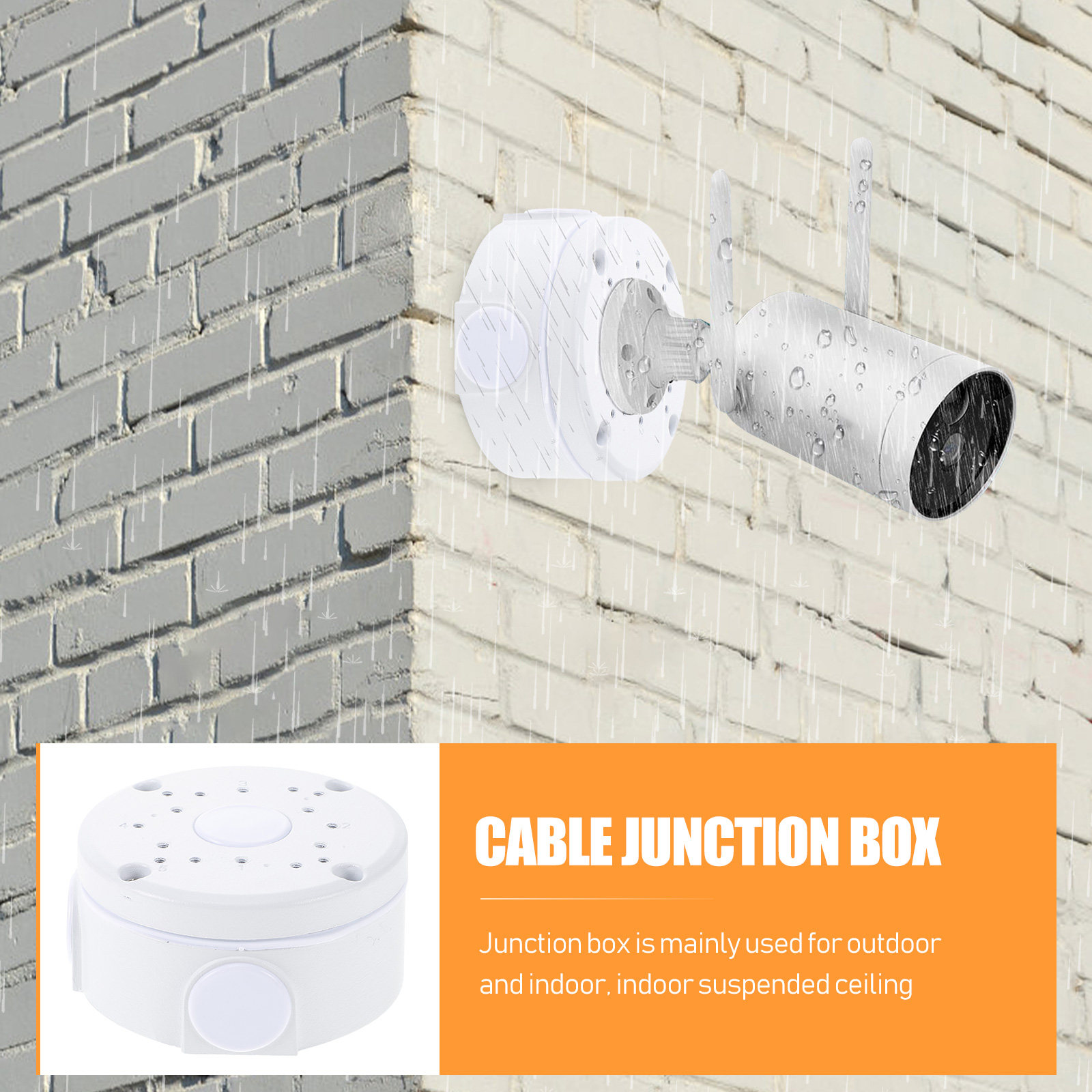 กล่องต่อสายกล้องกันน้ำสำหรับใช - Waterproof Junction Box Solar บทวิจารณ์และราคา
