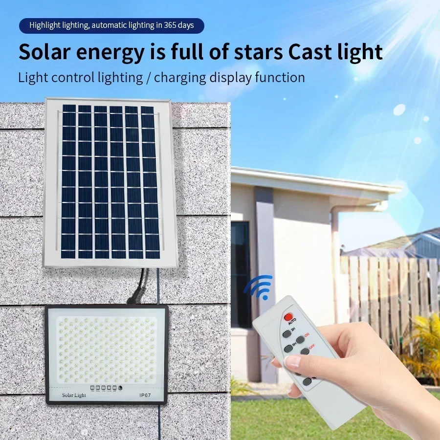 500W ไฟพลังงานแสงอาทิตย์สวนกลา - Waterproof Junction Box Solar บทวิจารณ์และราคา