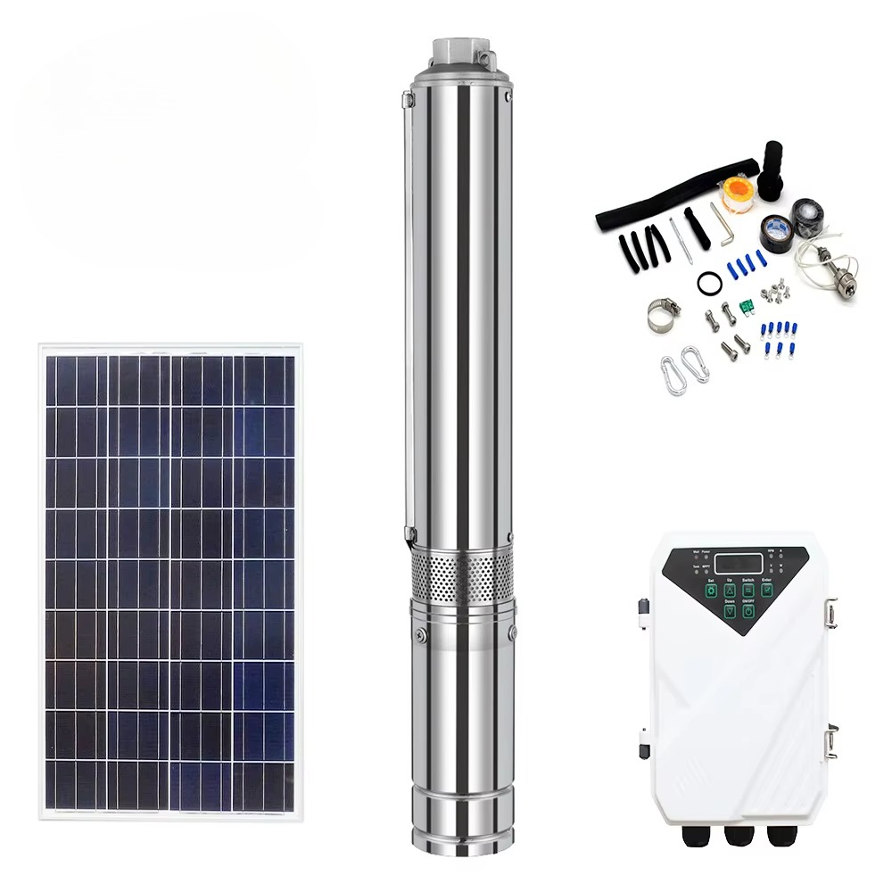 ปั๊มน้ำบาดาลพลังงานแสงอาทิตย์แ - Solar Water Pump บทวิจารณ์และราคา