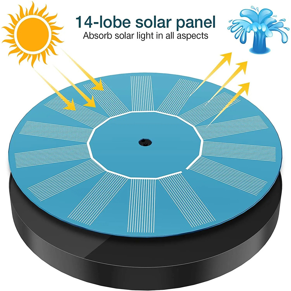 13 ซม.ลอยแผงพลังงานแสงอาทิตย์น - Solar Pool Pump Kit บทวิจารณ์และราคา