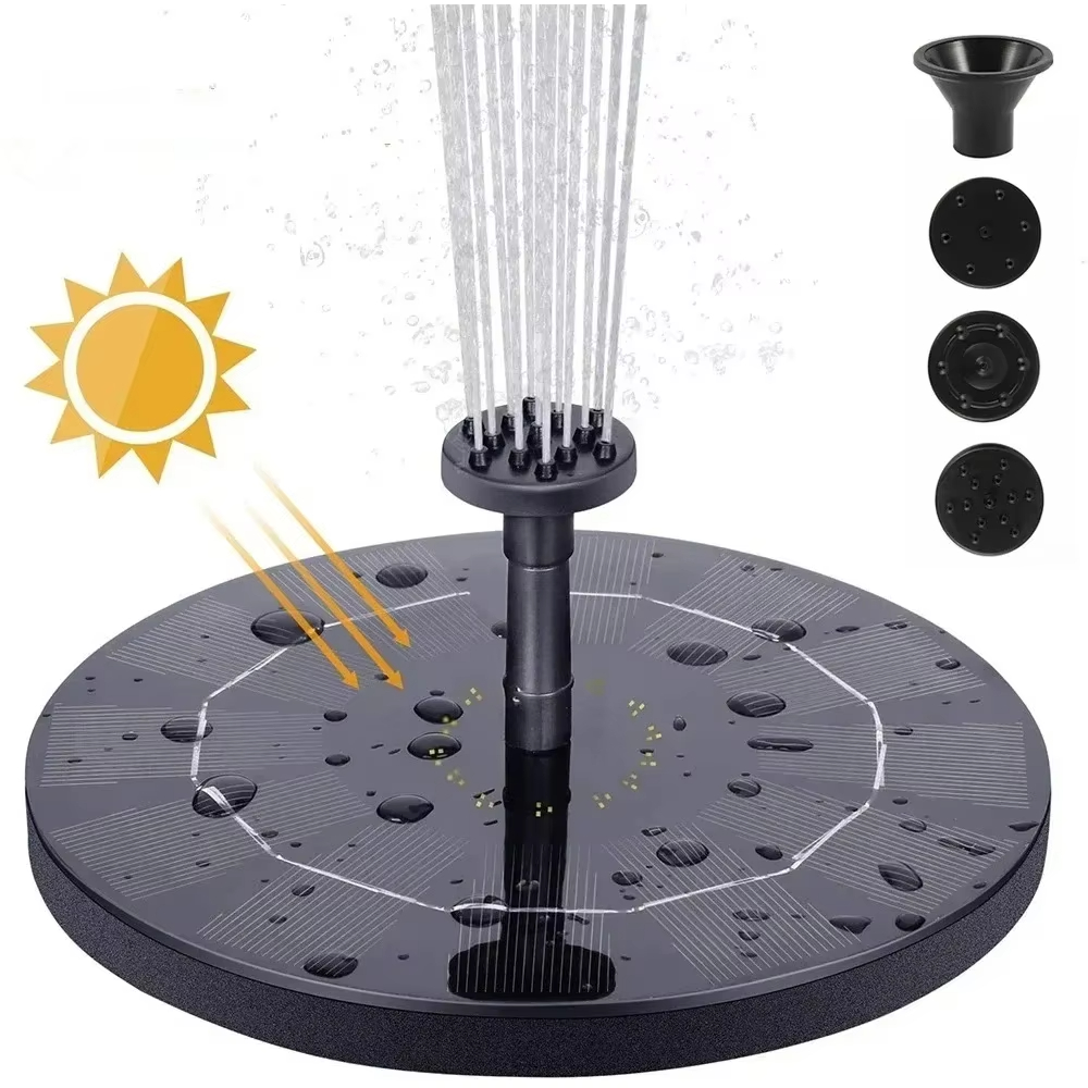 ปั๊มน้ำพุพลังงานแสงอาทิตย์ แผง - Solar Pool Pump Kit บทวิจารณ์และราคา